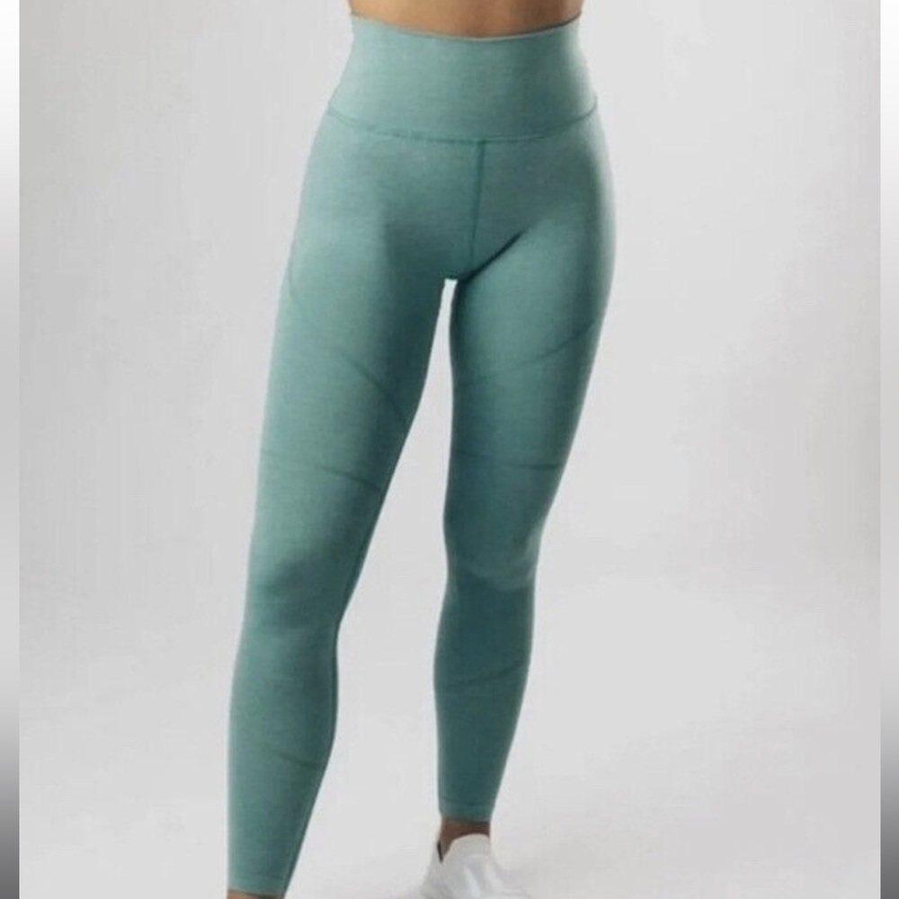 Alphalete OG Revival Leggings in Jade Green